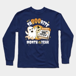 FaBOOrite Month v2 Long Sleeve T-Shirt